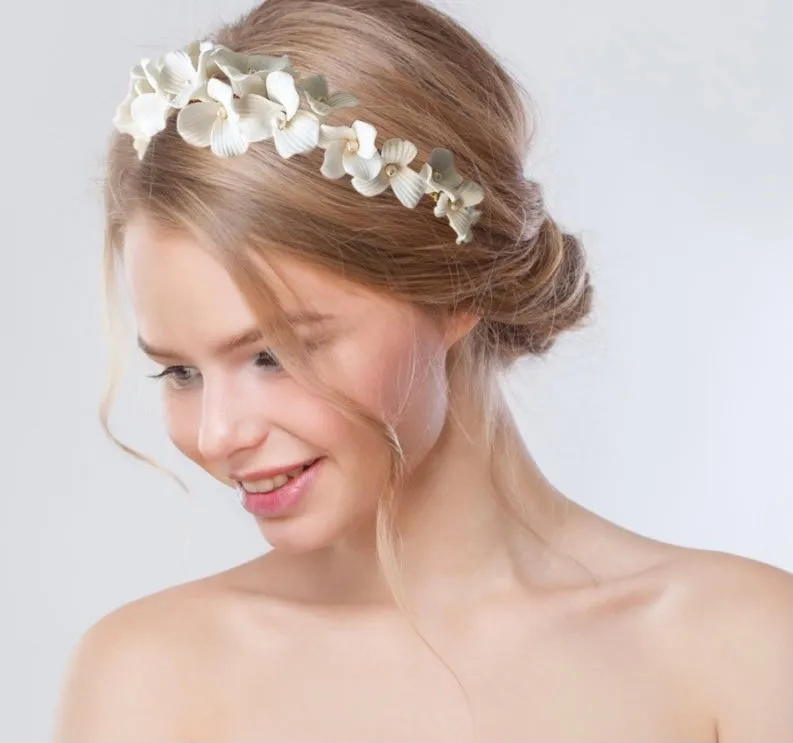 Autumn SIlver Headband