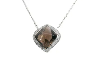Chocolate Quartz Gemstone Necklace