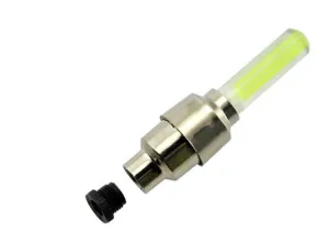 Color: Yellow - Automobile Tire Lights Valve Valve Lights Wheel