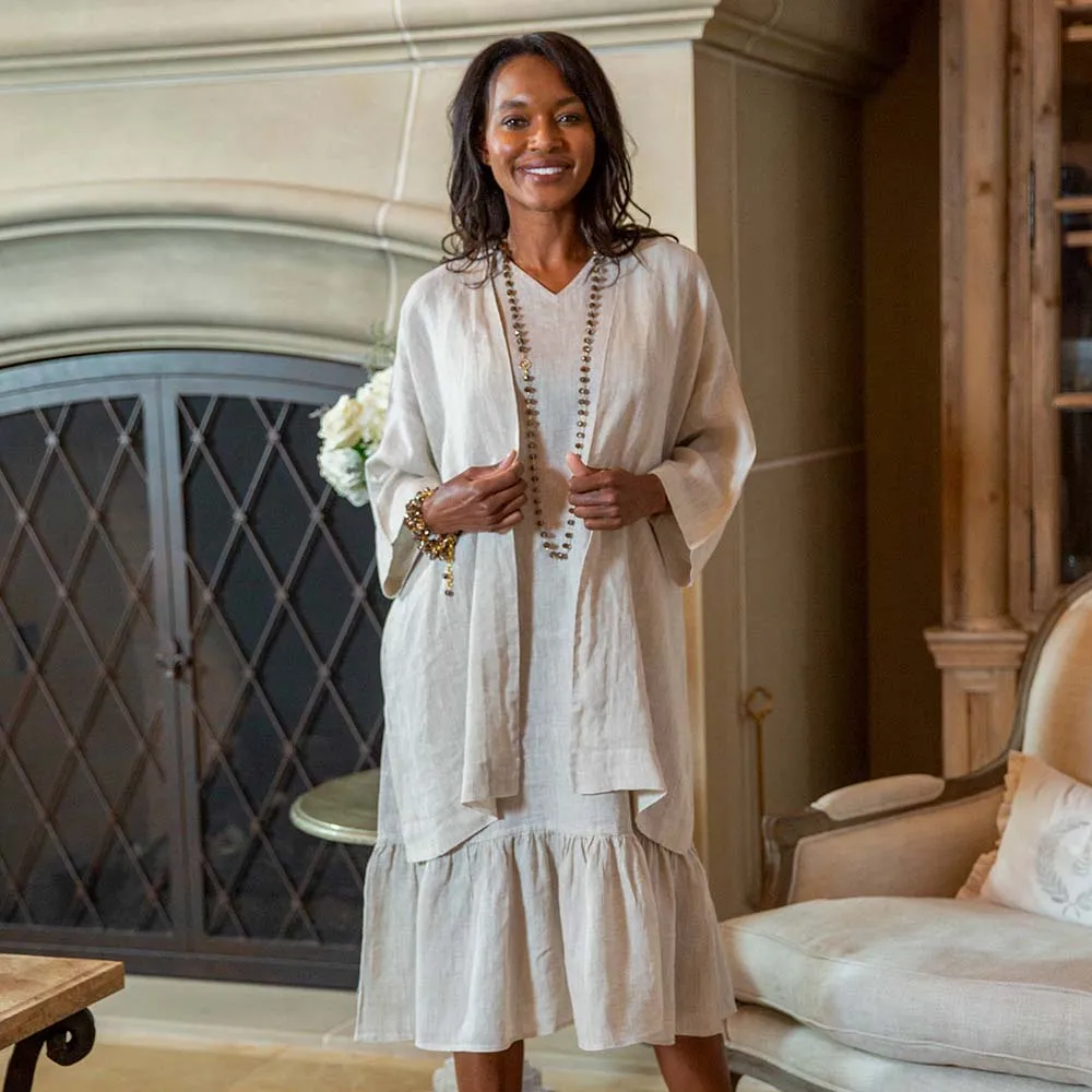 Crown Linen Kiki Kimono
