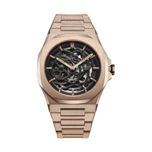 D1 MILANO SKELETON BRACELET Mod. ROSE GOLD - Automatic