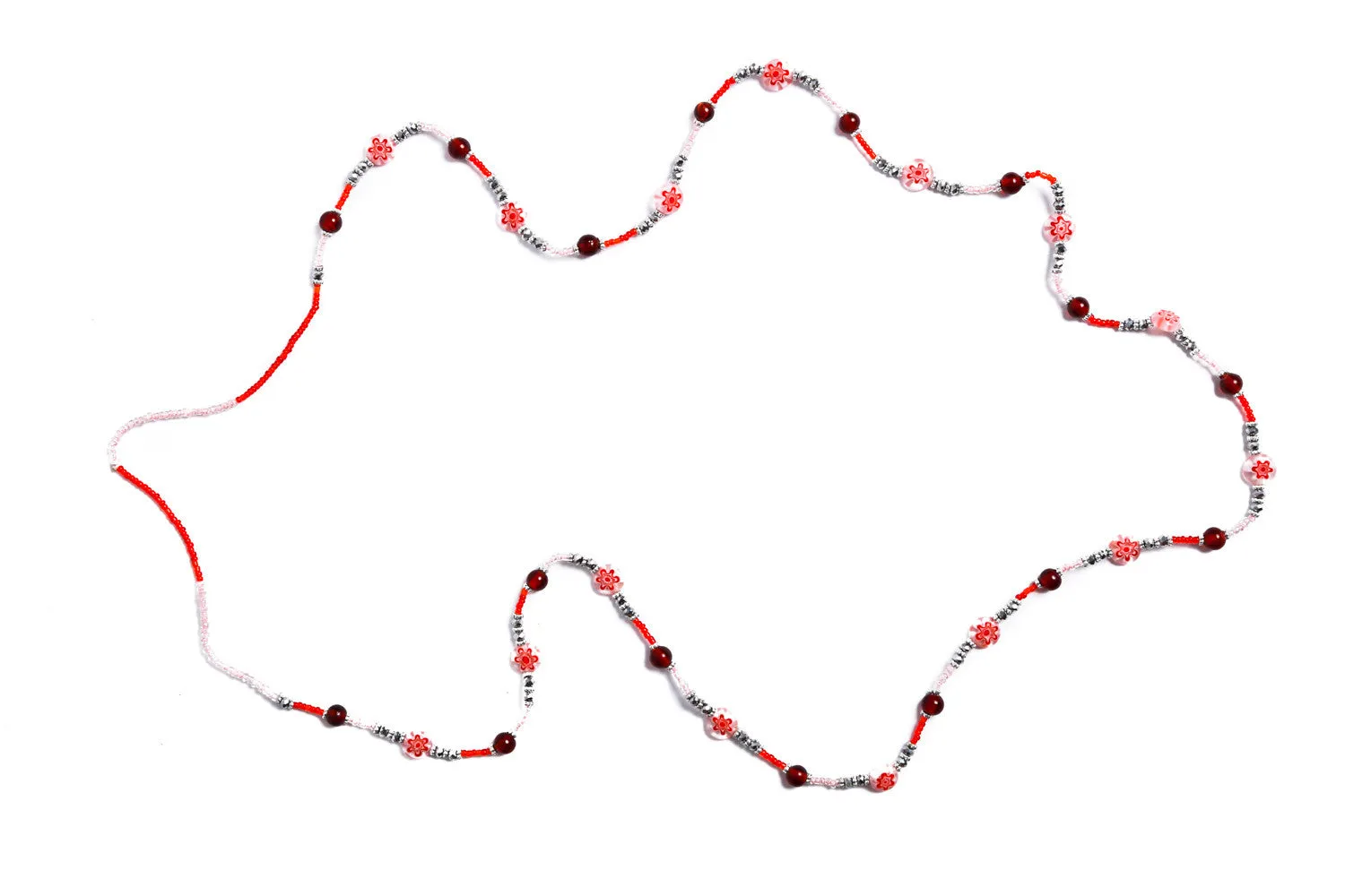 Dazzle Me Necklace (Ruby)