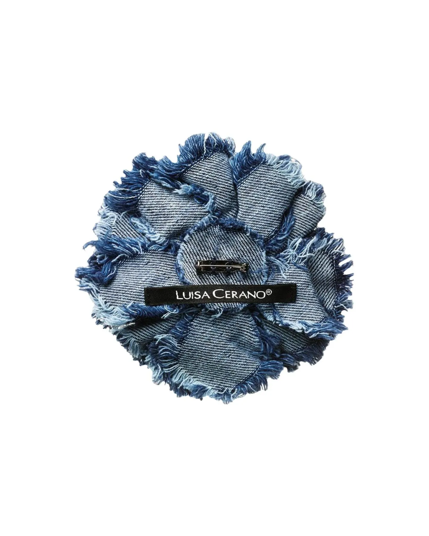 Denim Brooch