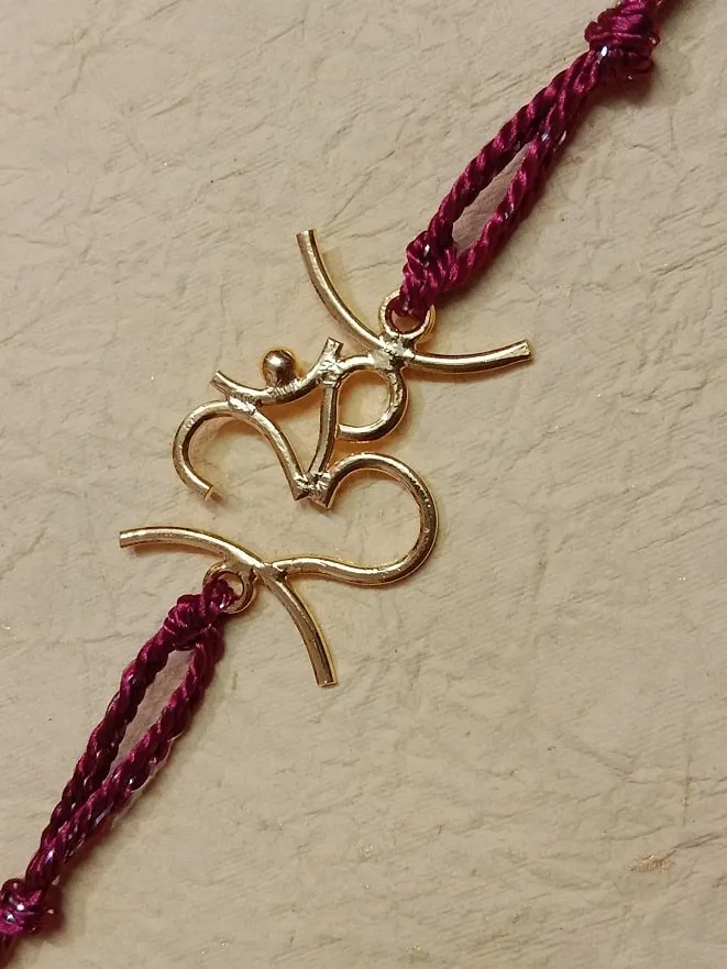 Eternal union - Silver Rakhi