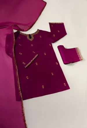Magenta Shalwar Suit