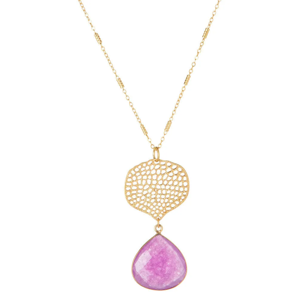 Purple Arya Necklace