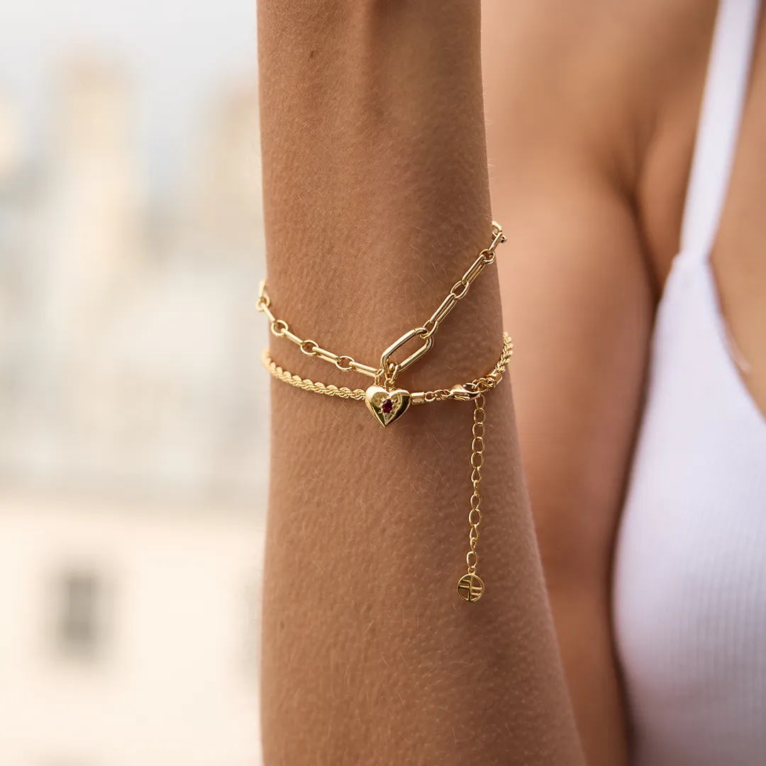 Rouge Link Bracelet
