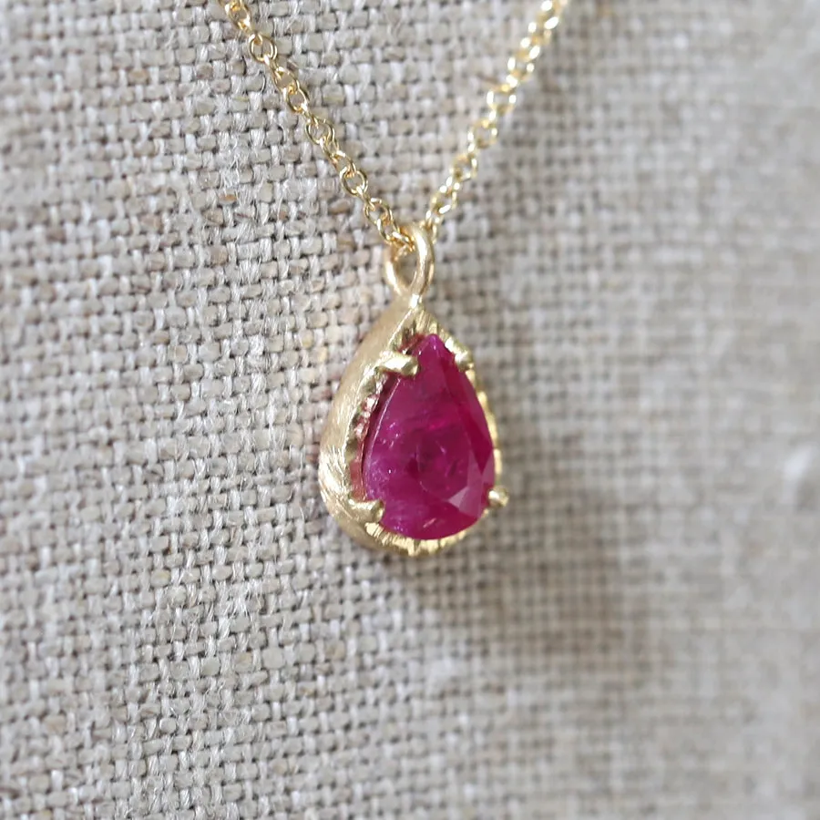 Ruby necklace