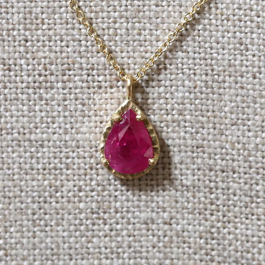 Ruby necklace