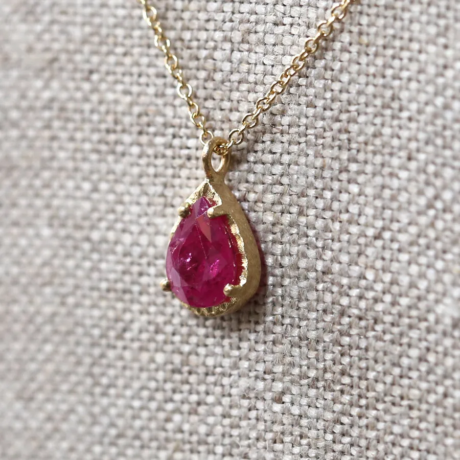 Ruby necklace