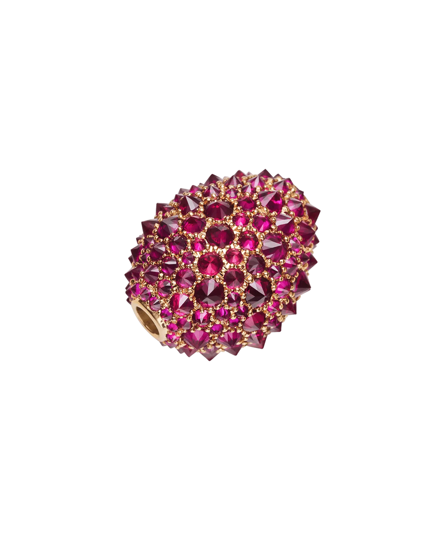 Ruby Touchstone Clasp | Rubies and Yellow Gold