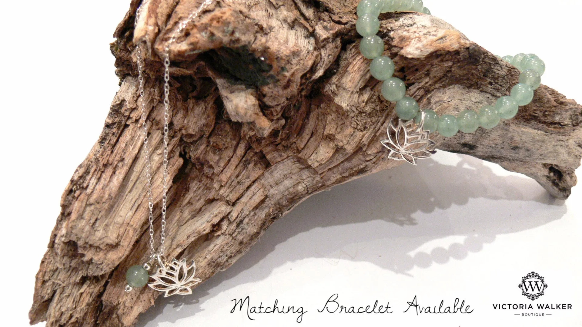 Silver Lotus Necklace
