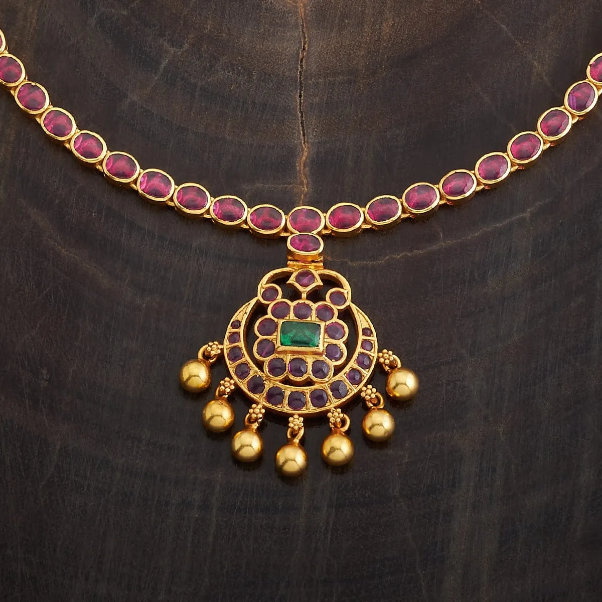 Silver Temple Necklace 155905