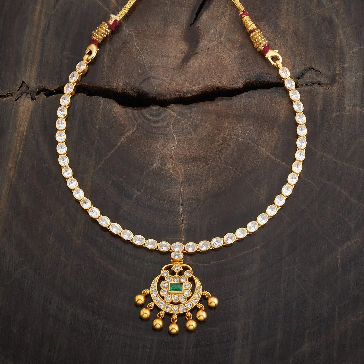 Silver Temple Necklace 155905