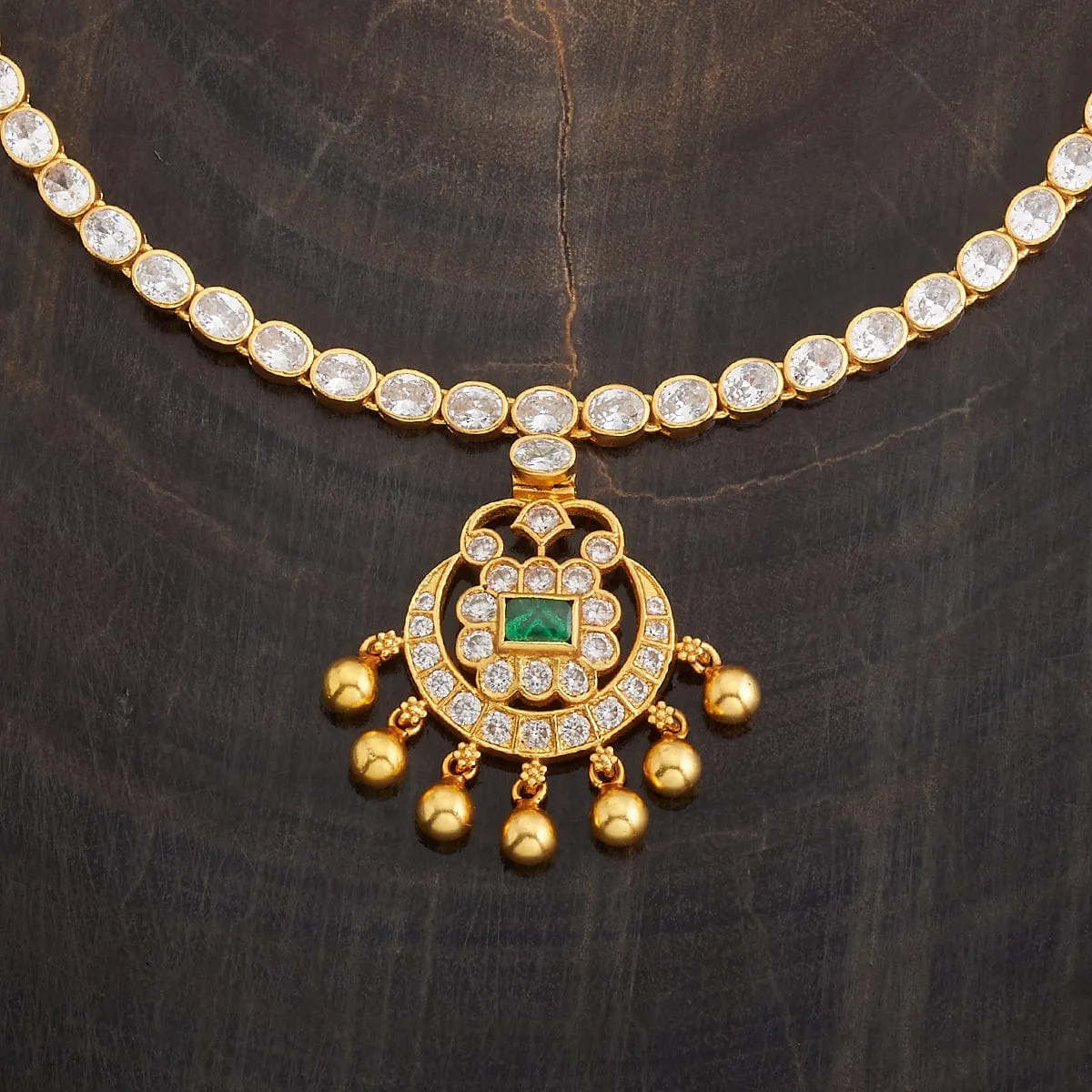 Silver Temple Necklace 155905
