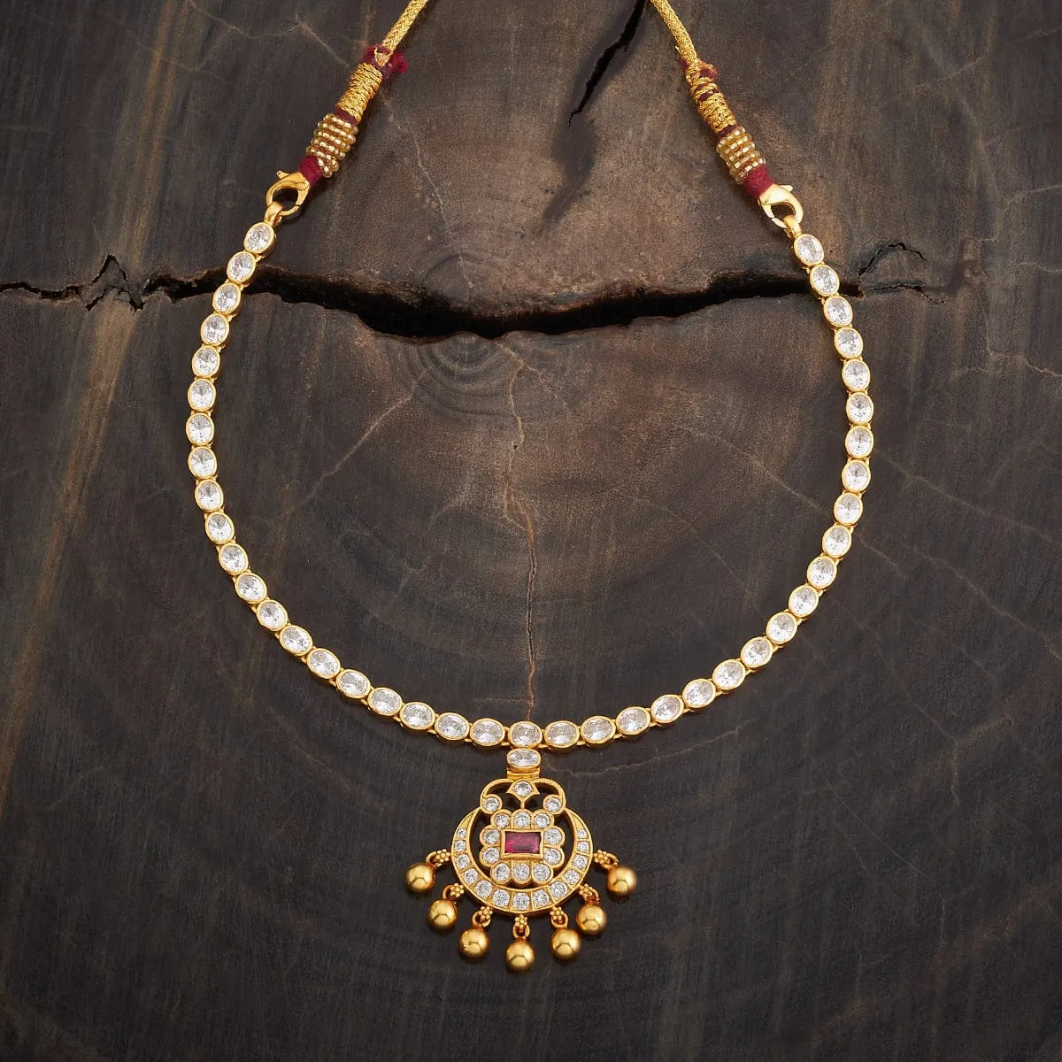 Silver Temple Necklace 155905