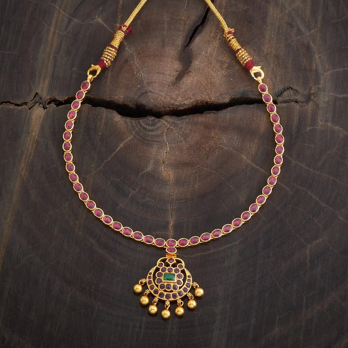 Silver Temple Necklace 155905