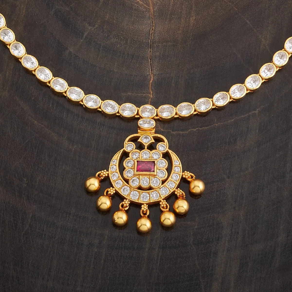Silver Temple Necklace 155905