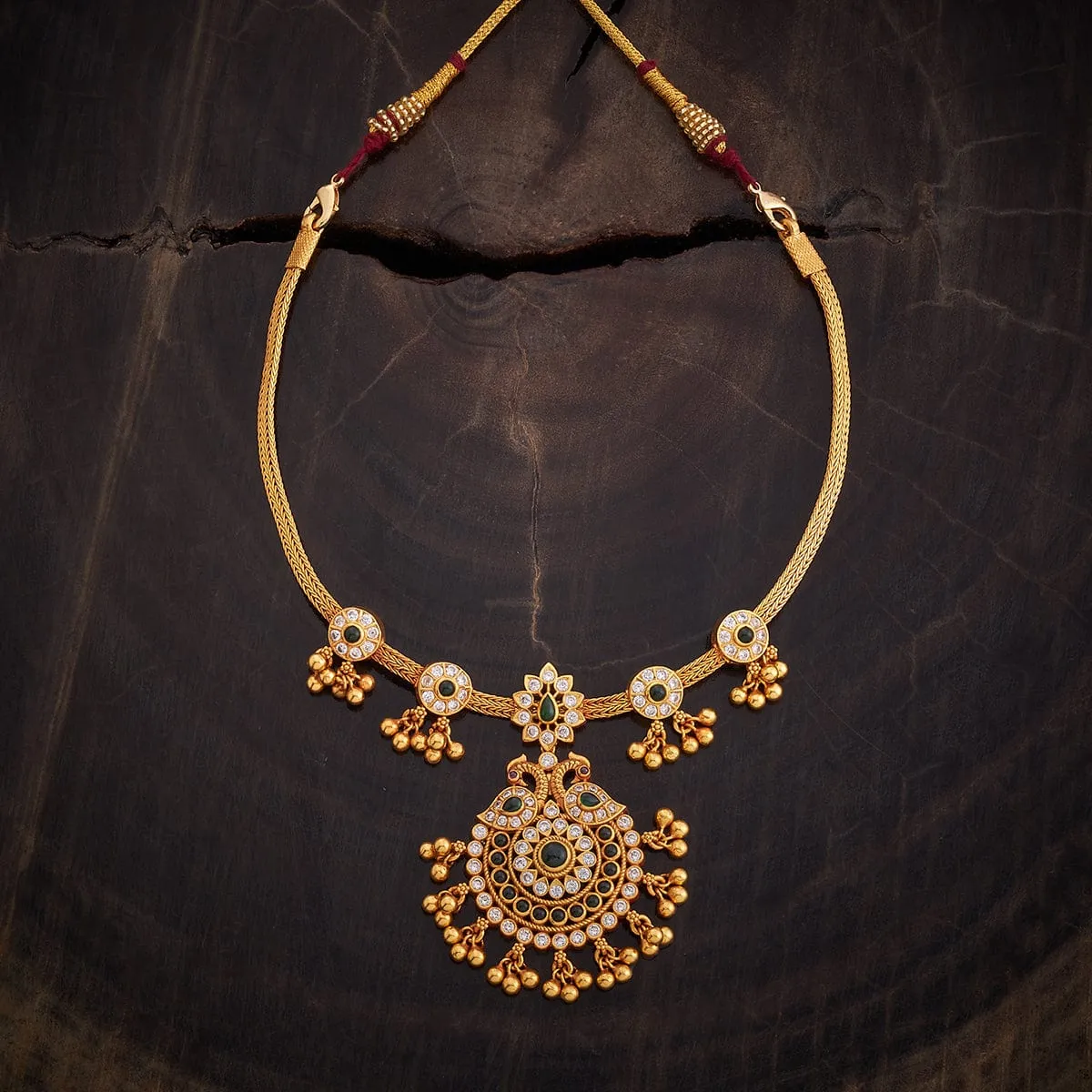 Silver Temple Necklace 161843