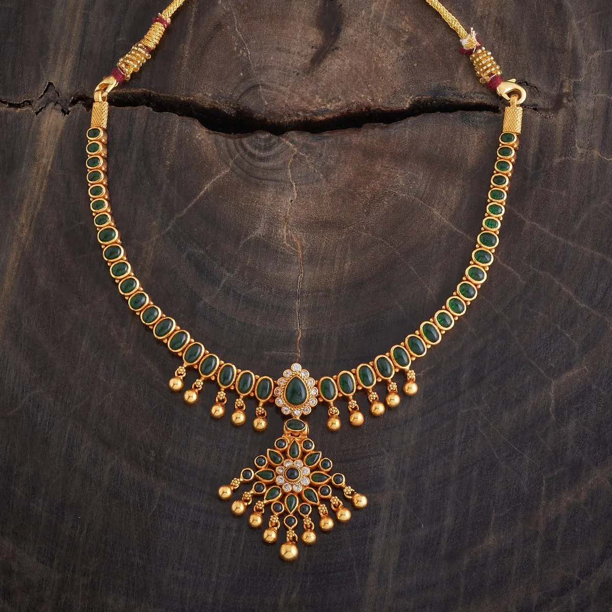 Silver Temple Necklace 173364