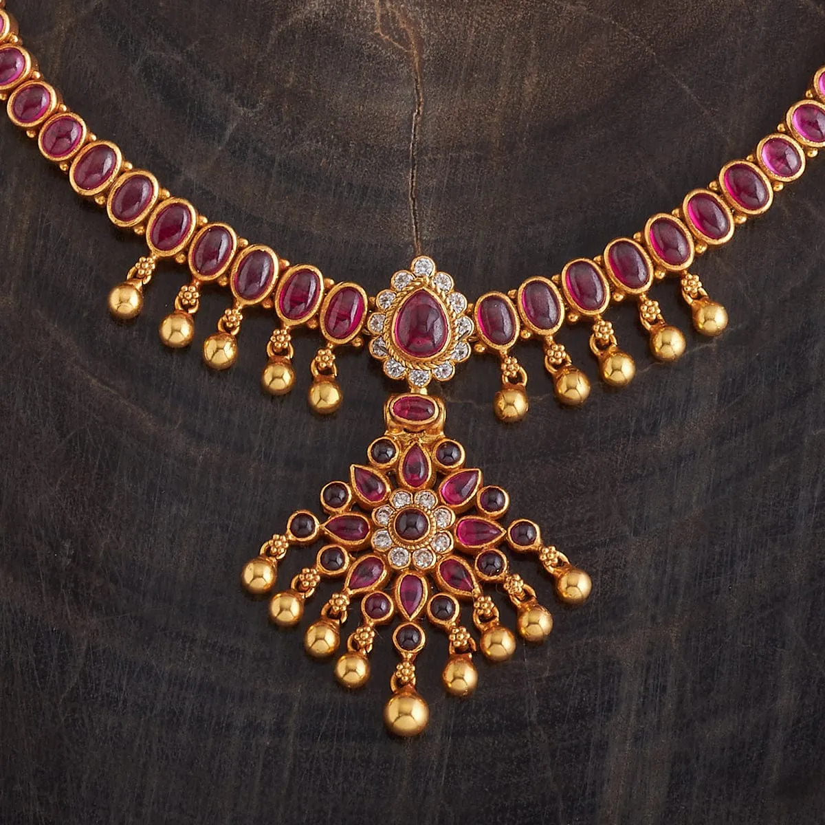 Silver Temple Necklace 173364