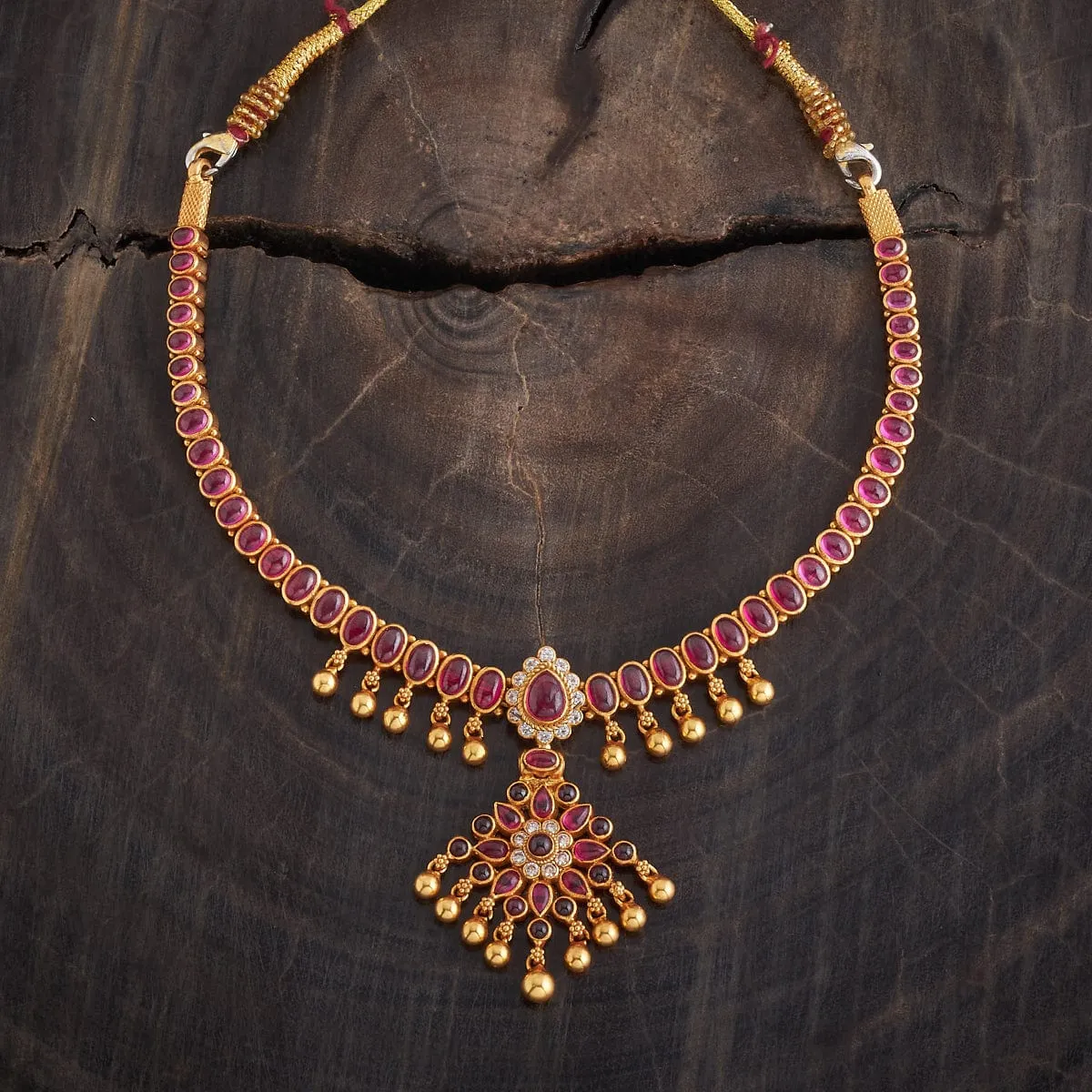 Silver Temple Necklace 173364