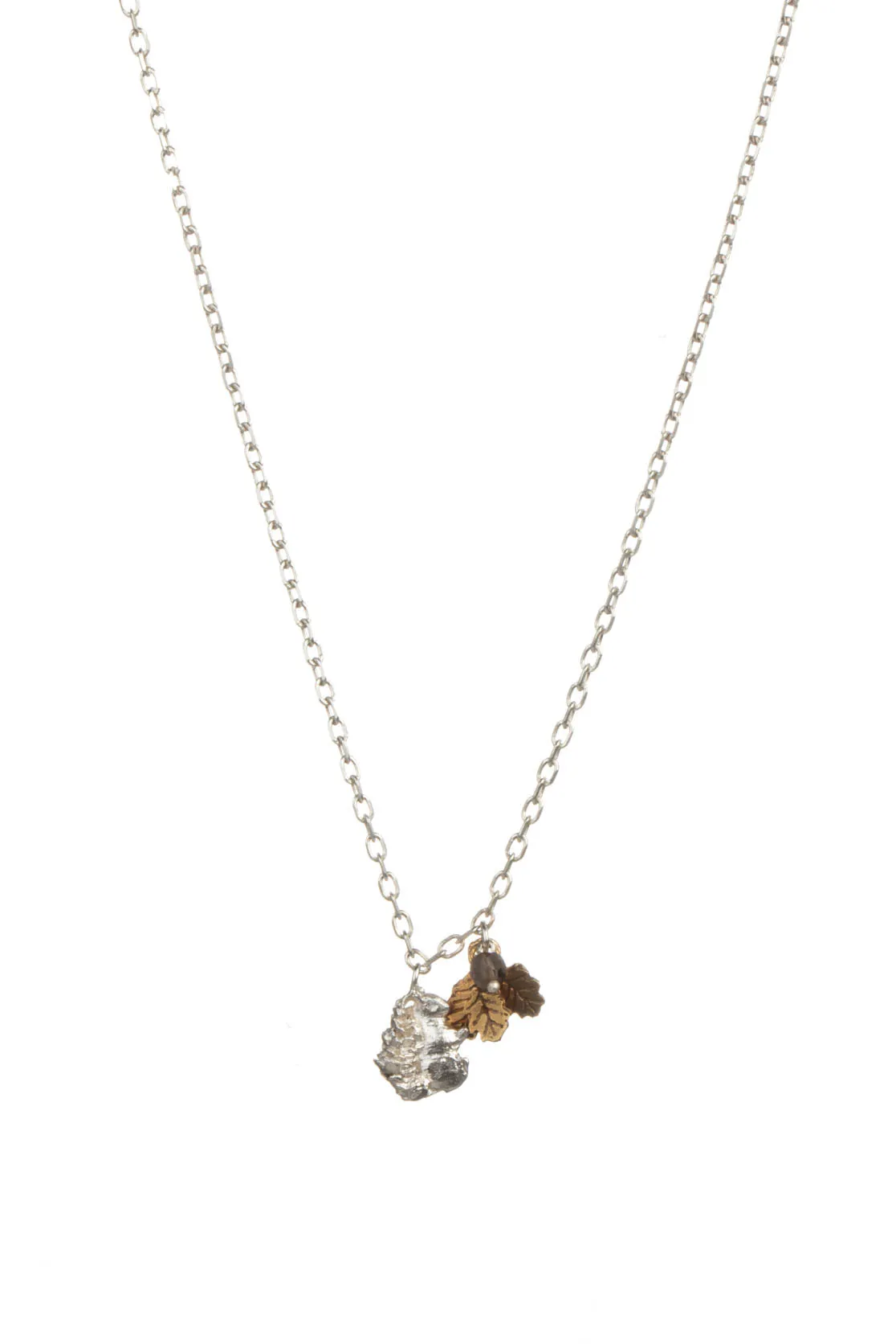 Squirrel With Oak Leaves Pendant