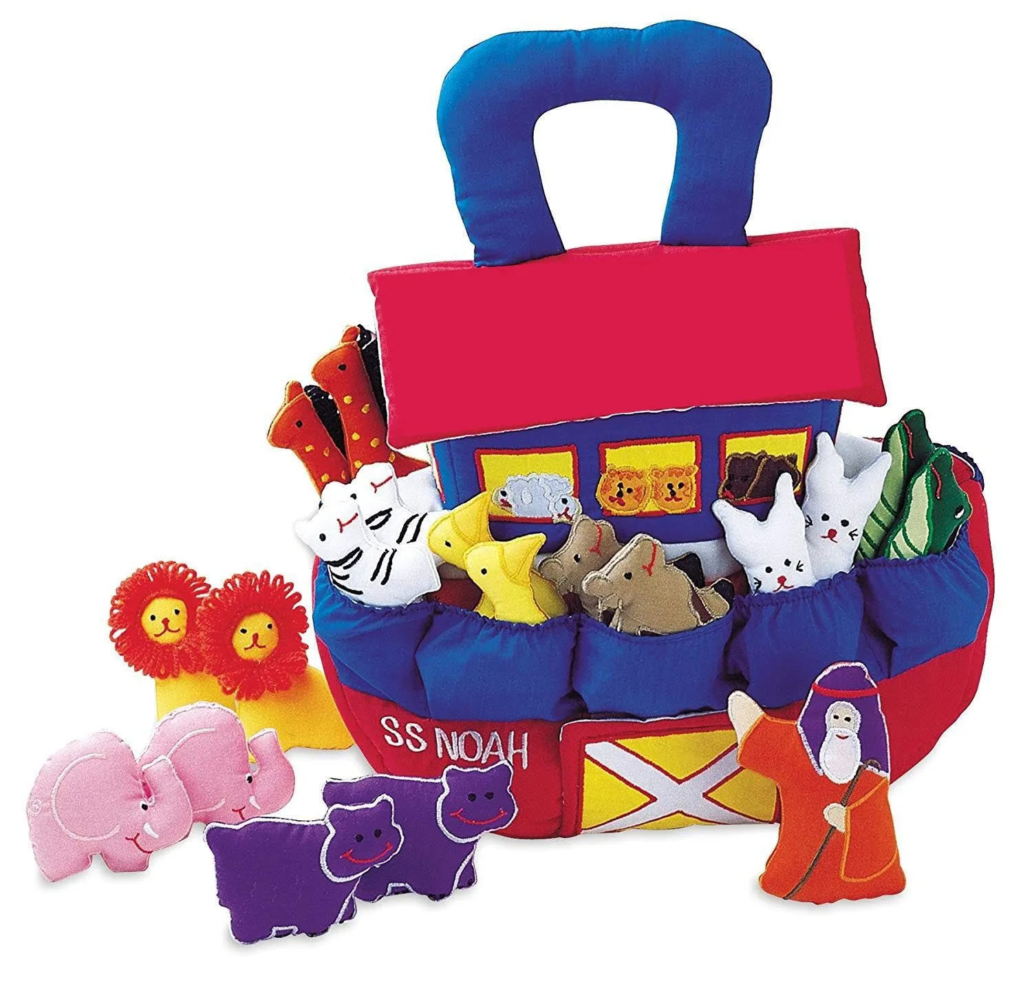 SS Noah’s Ark Soft Sculpture Toy Boat