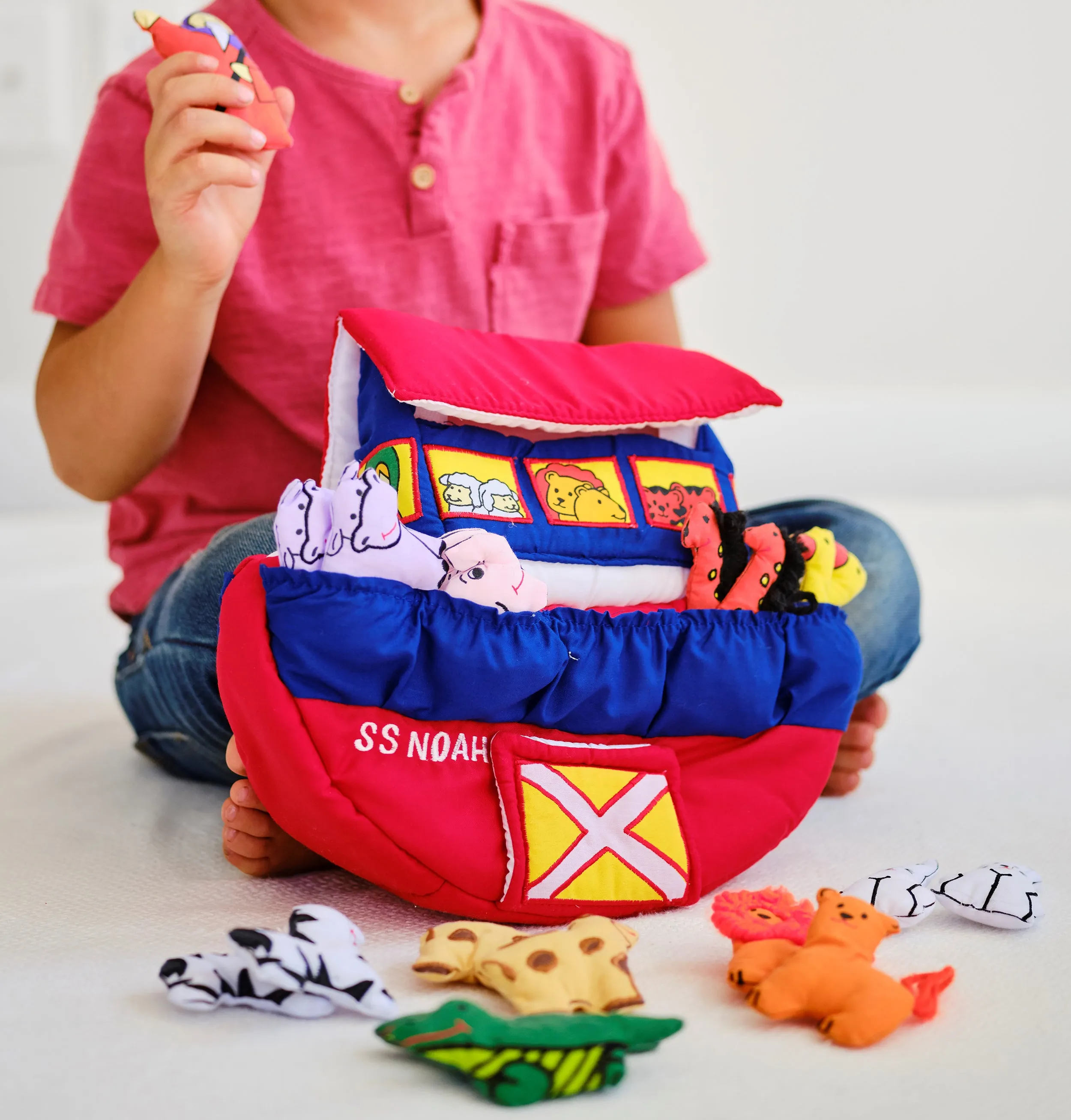 SS Noah’s Ark Soft Sculpture Toy Boat