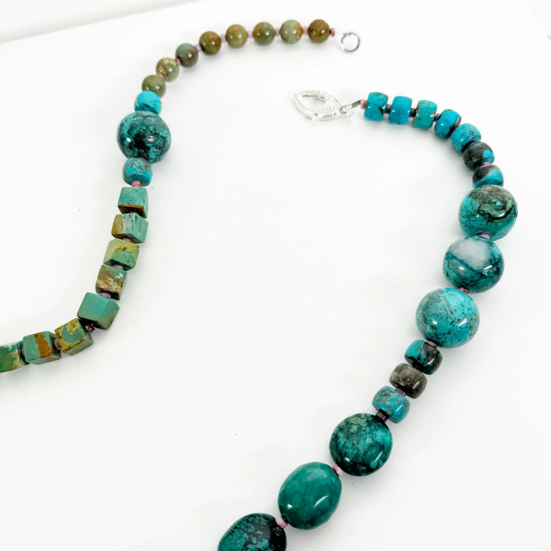 Turquoise Hurricane Myra Necklace