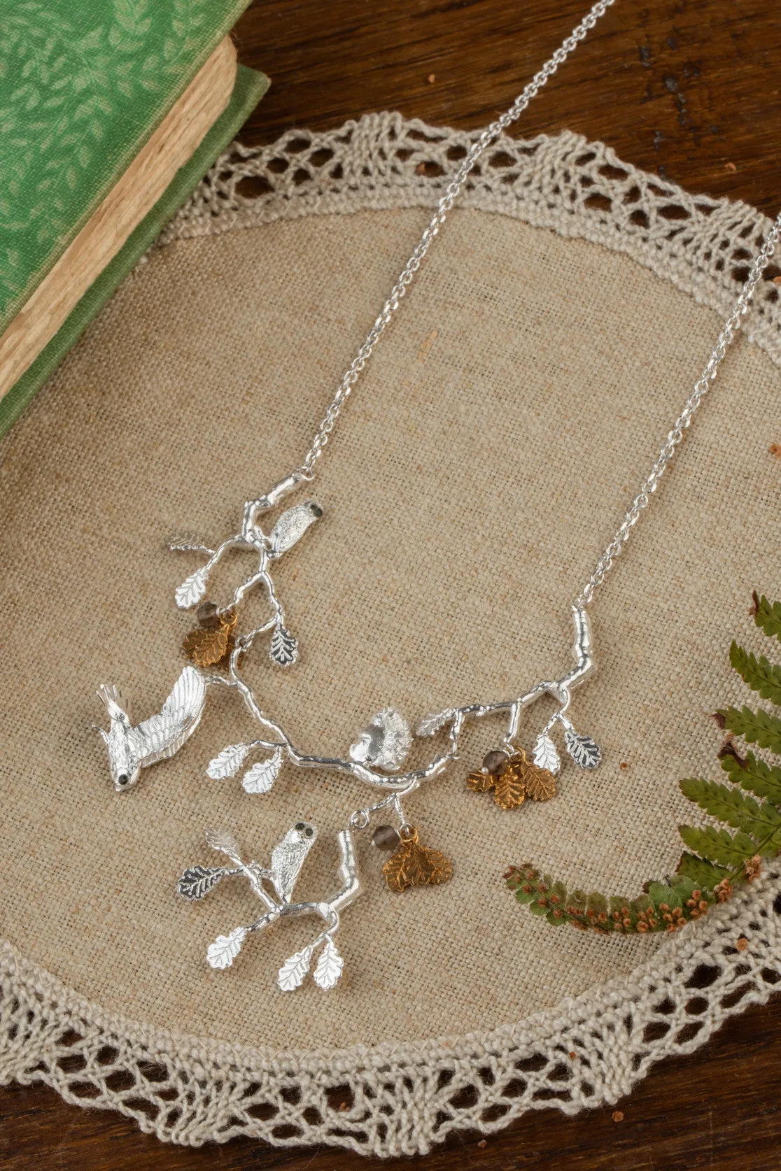 Woodland Wildlife Necklace